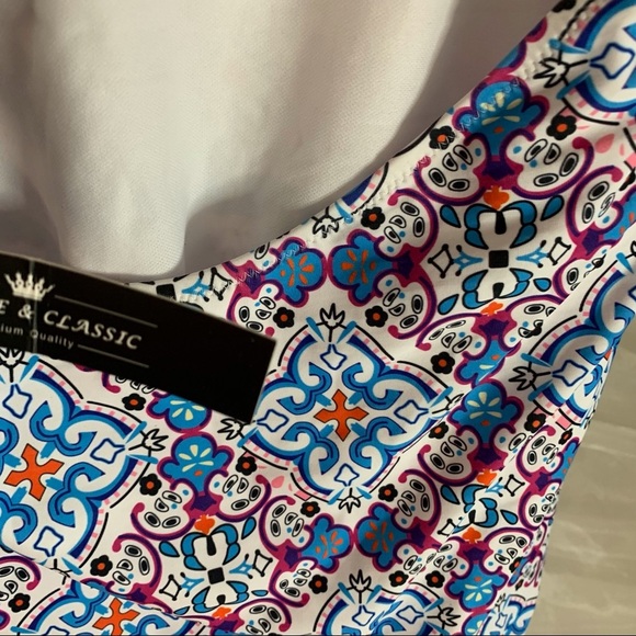 Unique & Classic Women's High Neck Halter Backless Keyhole One Piece Swi… - Picture 5 of 7